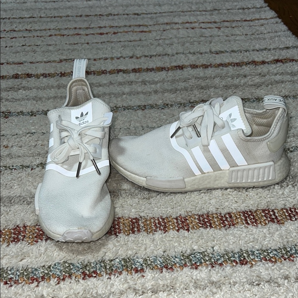 Adidas White Athletic Shoes
